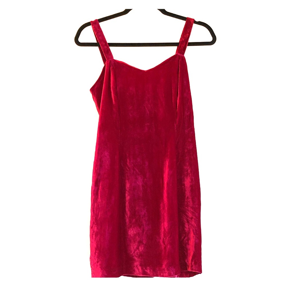 VINTAGE AVERAGE JOE VELVET DRESS